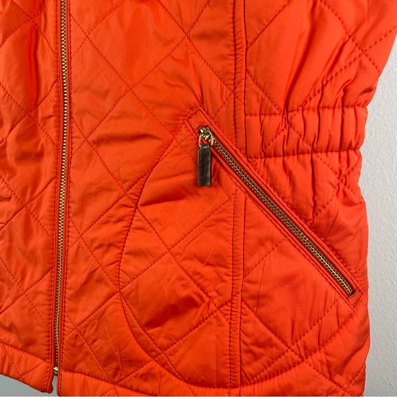 TALBOTS OUTERWEAR VEST | Fiery orange | Small - Picture 3 of 5